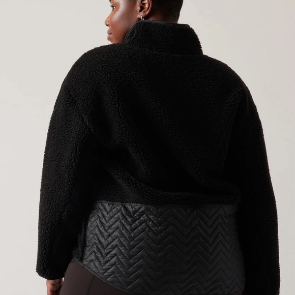 Athleta Sherpa Snap Jacket - Picture 4 of 4